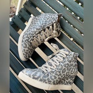 Linea Paolo wedge sneaker
